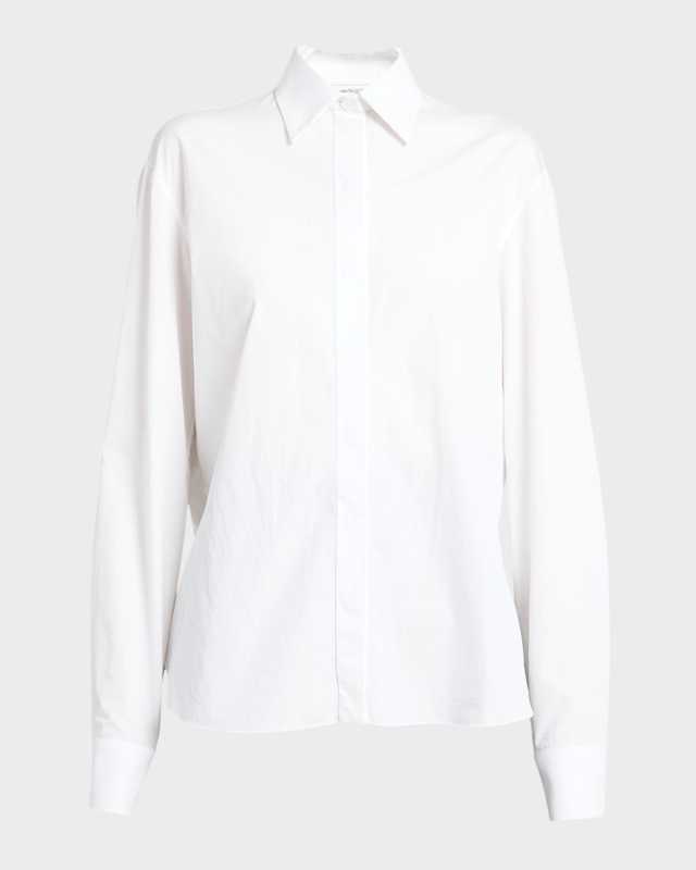 Poplin Button Down Shirt